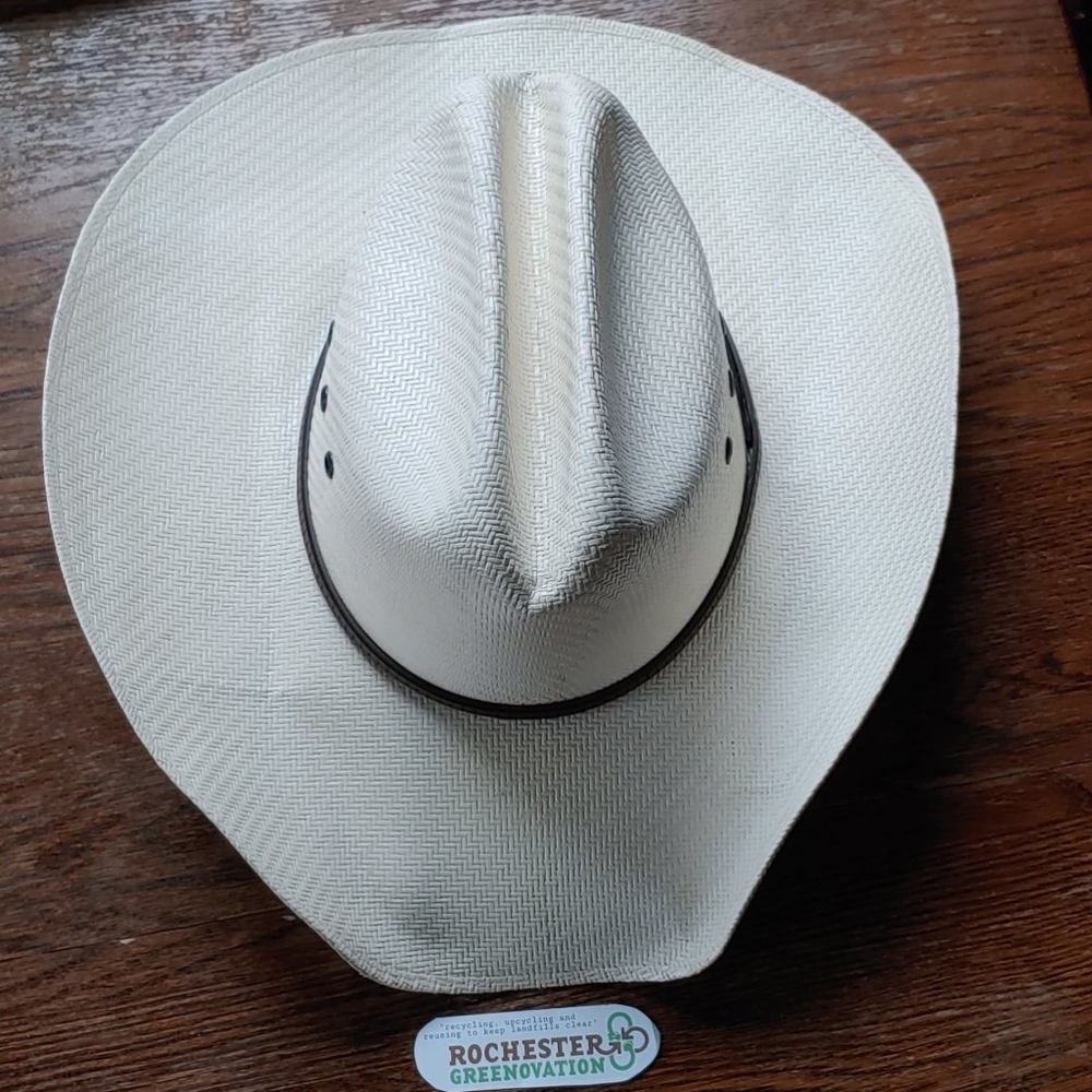 💚SOLD💚 ~ Double S Stetson Mens Straw Hat